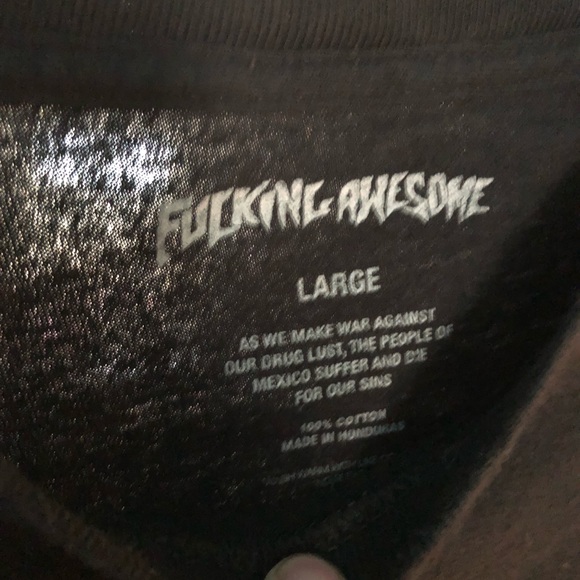 Fucking awesome censor tee - Picture 2 of 2